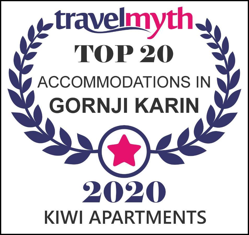 Kiwi Apartments Gornji Karin Esterno foto